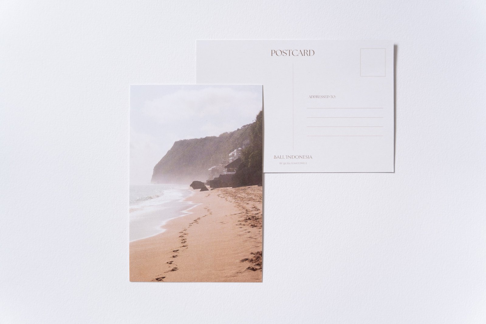 Footprints | Bali | Collector Postcard - Image 2